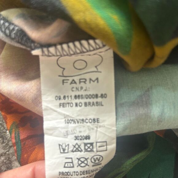 Vintage Farm Rio Button Down Tropical Short Sleeve Shirt, Size L - Picture 5 of 8